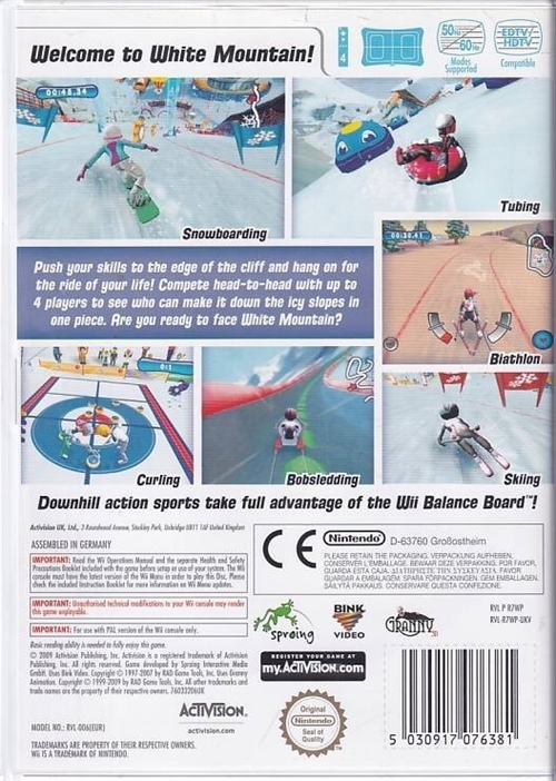 mountain sports - Nintendo Wii - (B Grade) (Used)